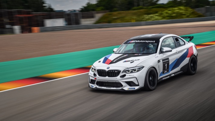 BMW M2 CS Racing 2020. Desktop wallpaper