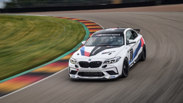 BMW M2 CS Racing 2020. Desktop wallpaper