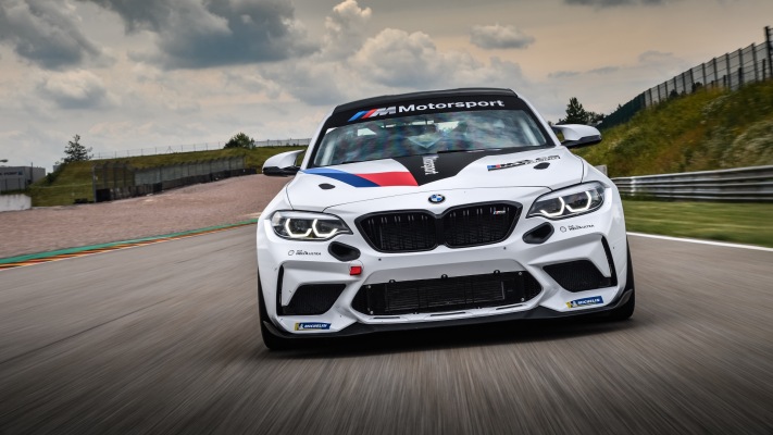 BMW M2 CS Racing 2020. Desktop wallpaper