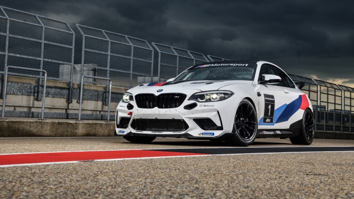 BMW M2 CS Racing 2020. Desktop wallpaper