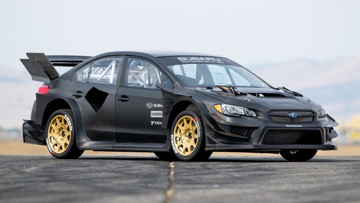 Subaru WRX STI Gymkhana 2020. Desktop wallpaper