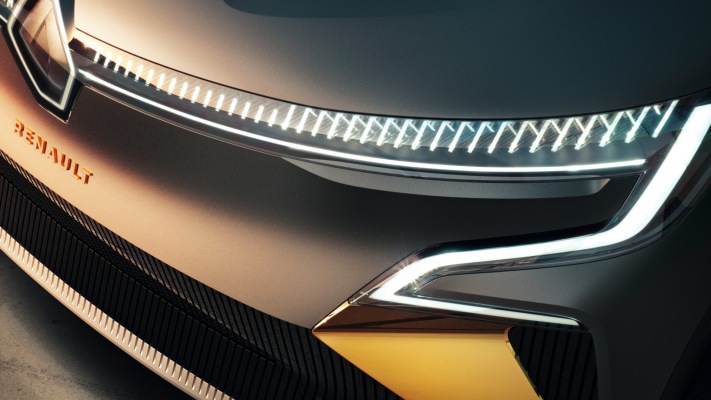 Renault Megane eVision Concept 2020. Desktop wallpaper