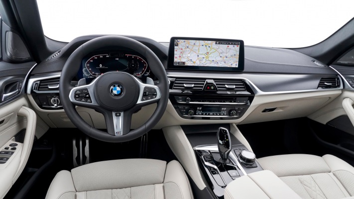 BMW 540i xDrive 2021. Desktop wallpaper