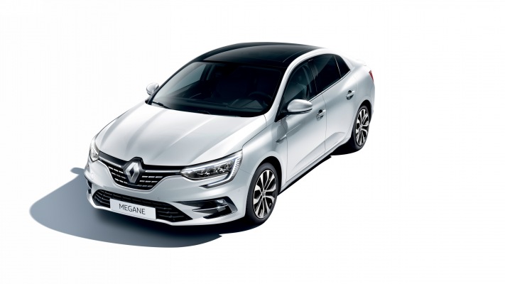 Renault Mégane Sedan 2021. Desktop wallpaper