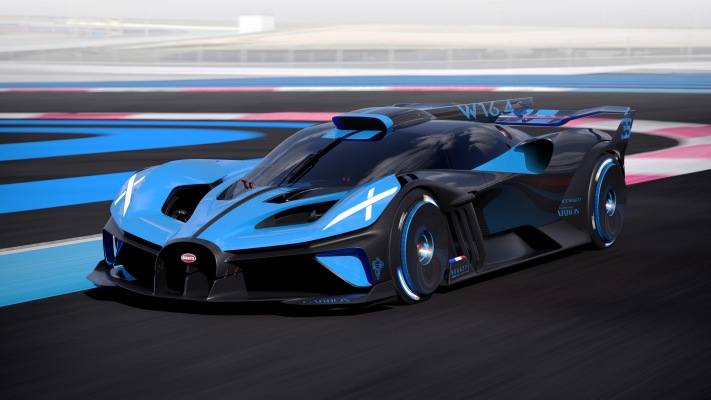 Bugatti Bolide Concept 2020. Desktop wallpaper