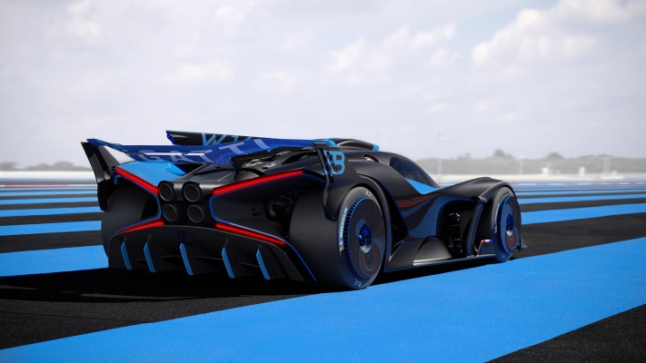 Bugatti Bolide Concept 2020. Desktop wallpaper