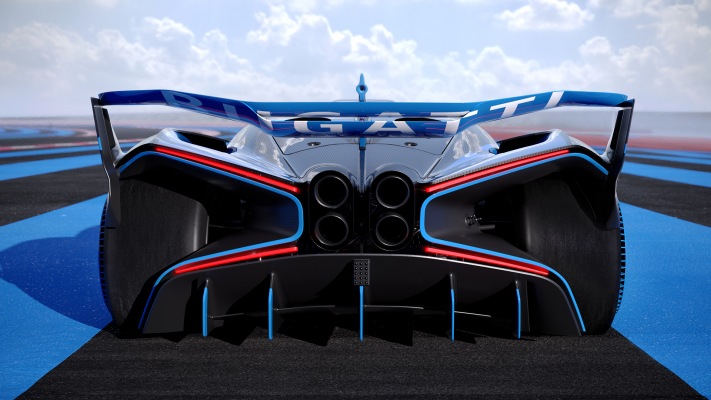 Bugatti Bolide Concept 2020. Desktop wallpaper