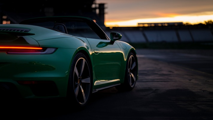 Porsche 911 Turbo Cabriolet 2020. Desktop wallpaper