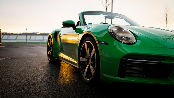 Porsche 911 Turbo Cabriolet 2020. Desktop wallpaper