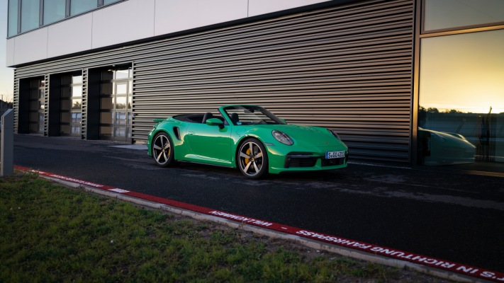 Porsche 911 Turbo Cabriolet 2020. Desktop wallpaper