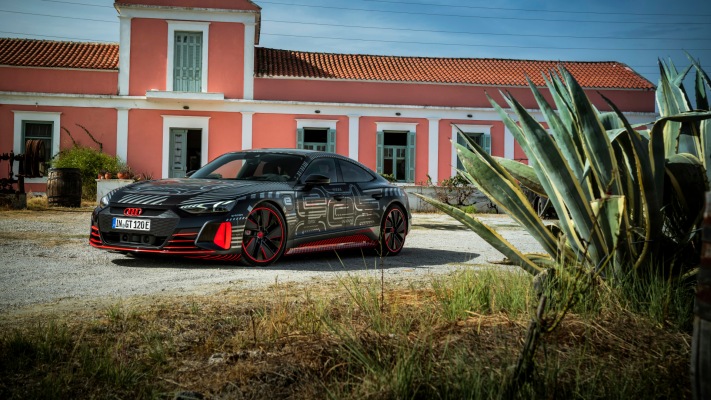 Audi RS e-tron GT Prototype 2020. Desktop wallpaper