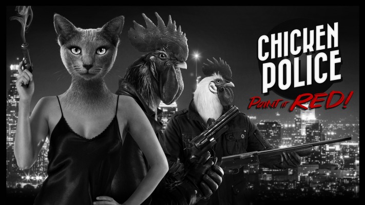 Chicken Police - Paint it RED!. Desktop wallpaper