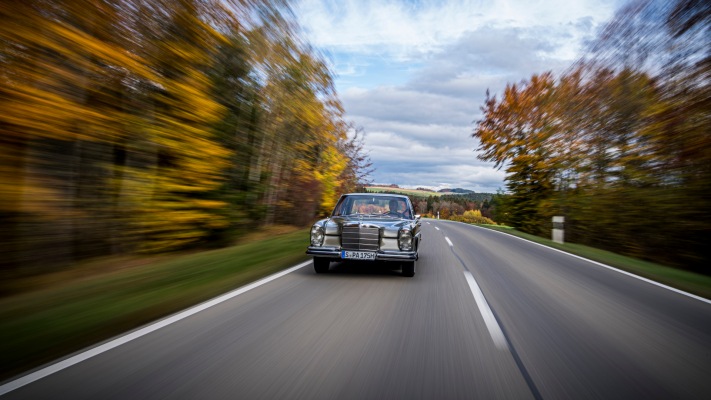 Mercedes-Benz 250 SE 1965. Desktop wallpaper