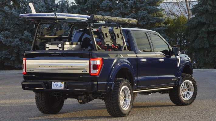 Ford F-150 Limited Hybrid SuperCrew 2020. Desktop wallpaper