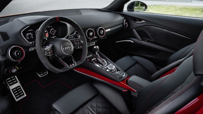 Audi TT S Coupe Competition Plus 2021. Desktop wallpaper