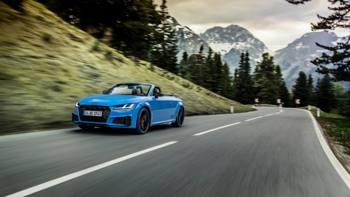 Audi TT S Roadster Competition Plus 2021. Desktop wallpaper