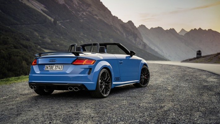 Audi TT S Roadster Competition Plus 2021. Desktop wallpaper