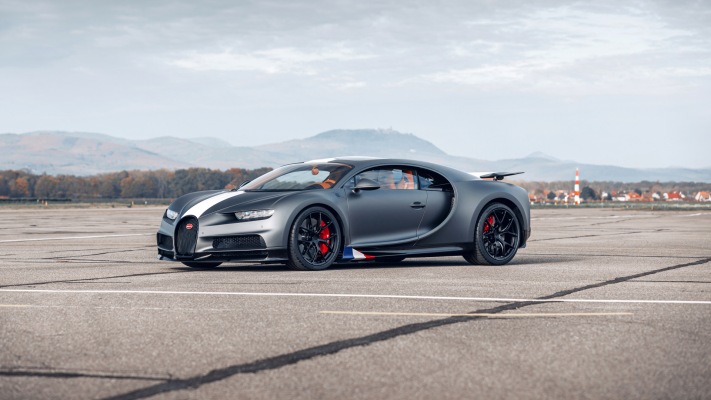 Bugatti Chiron Sport Les Légendes du Ciel 2021. Desktop wallpaper