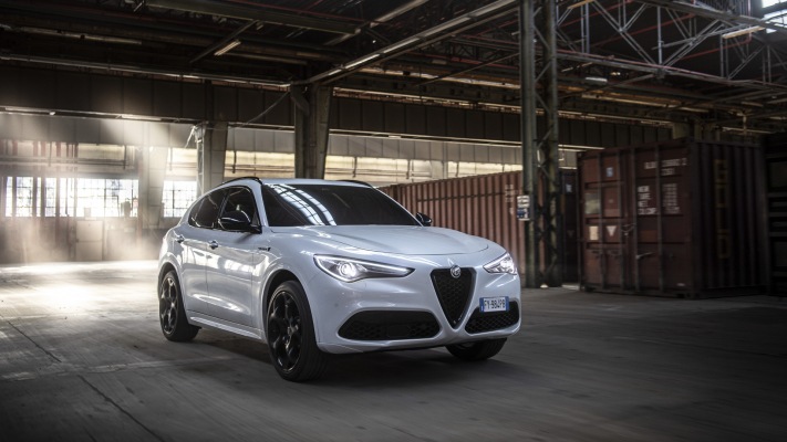 Alfa Romeo Stelvio Veloce Ti 2021. Desktop wallpaper