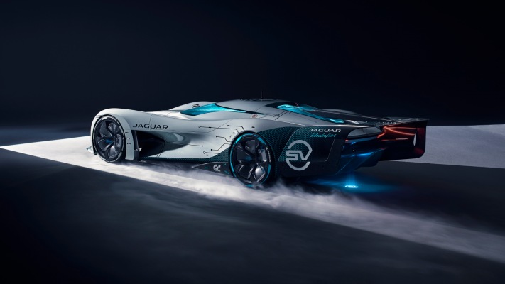 Jaguar Vision Gran Turismo SV 2021. Desktop wallpaper