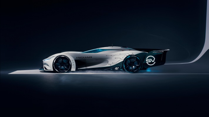 Jaguar Vision Gran Turismo SV 2021. Desktop wallpaper