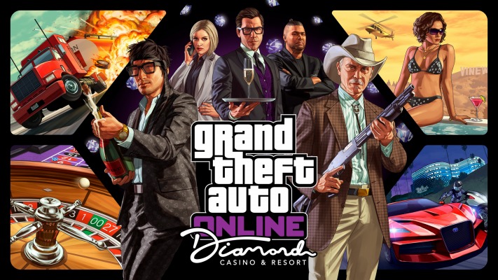 Grand Theft Auto Online: The Diamond Casino & Resort. Desktop wallpaper