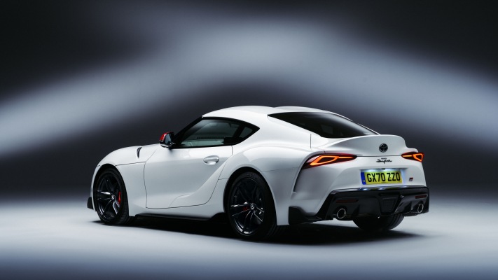 Toyota GR Supra 2.0 UK Version 2021. Desktop wallpaper