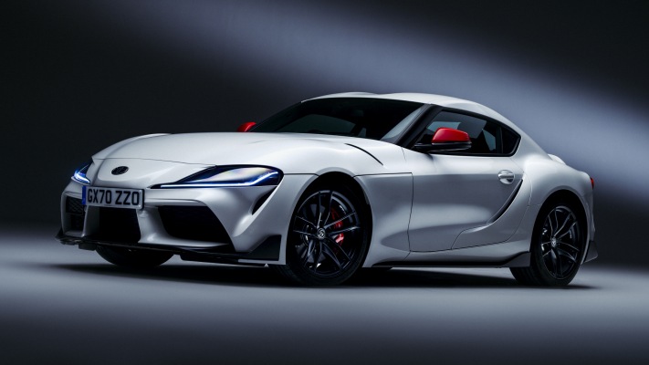 Toyota GR Supra 2.0 UK Version 2021. Desktop wallpaper