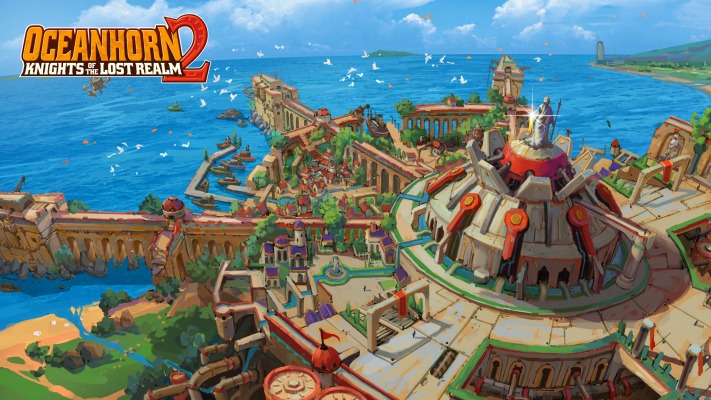 Oceanhorn 2: Knights of the Lost Realm. Desktop wallpaper