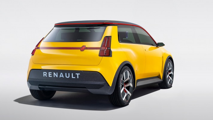 Renault 5 Prototype 2021. Desktop wallpaper