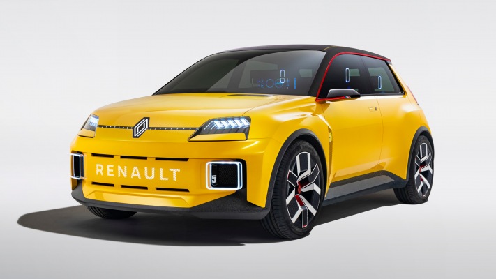 Renault 5 Prototype 2021. Desktop wallpaper