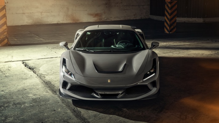 Ferrari F8 Tributo Novitec 2021. Desktop wallpaper