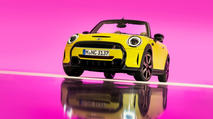 MINI Cooper S Convertible 2021. Desktop wallpaper