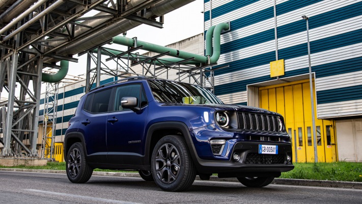 Jeep Renegade 80th Anniversary 2021. Desktop wallpaper