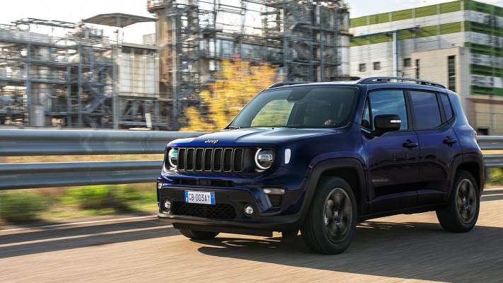 Jeep Renegade 80th Anniversary 2021. Desktop wallpaper