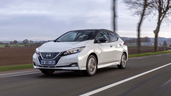 Nissan LEAF10 2021. Desktop wallpaper