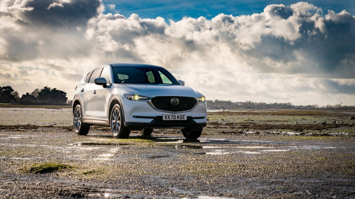 Mazda CX-5 GT Sport UK Version 2021. Desktop wallpaper