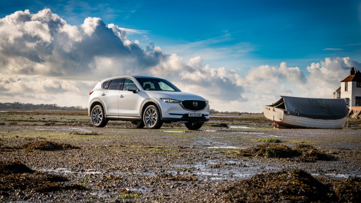 Mazda CX-5 GT Sport UK Version 2021. Desktop wallpaper