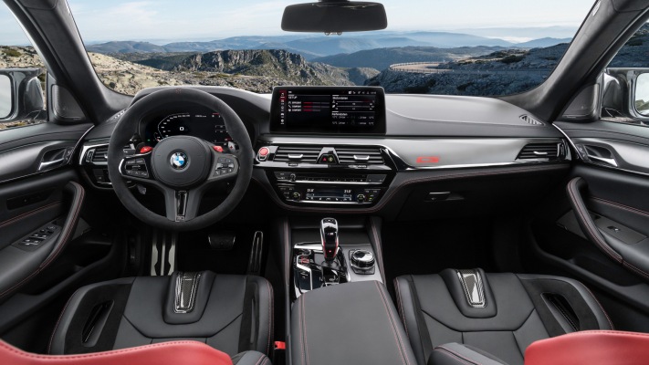BMW M5 CS 2022. Desktop wallpaper