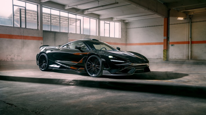 McLaren 765LT Novitec 2021. Desktop wallpaper