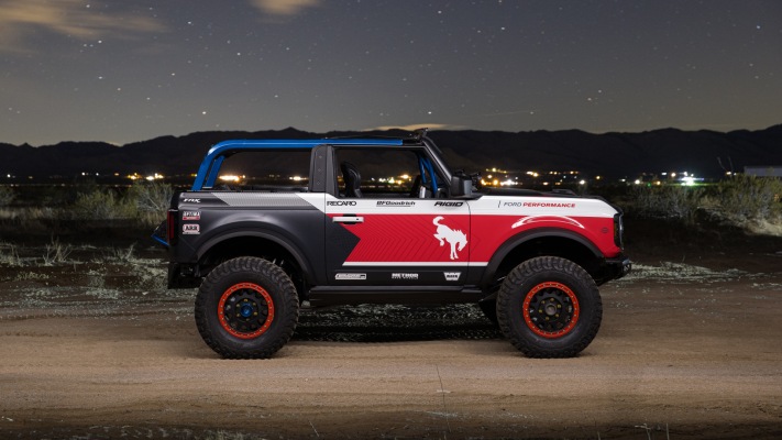 Ford Bronco 4600 Race Vehicle 2021. Desktop wallpaper