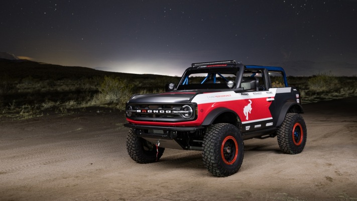 Ford Bronco 4600 Race Vehicle 2021. Desktop wallpaper