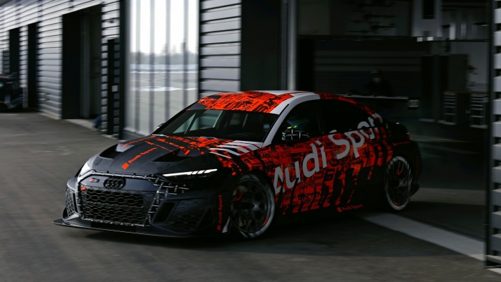 Audi RS 3 LMS 2021. Desktop wallpaper