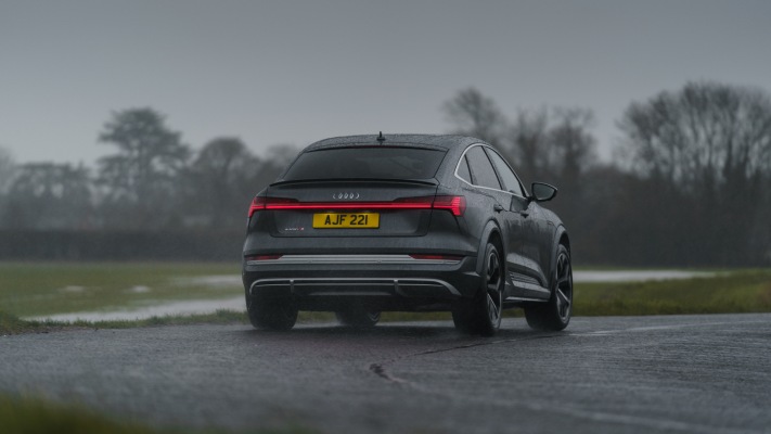 Audi e-tron S Sportback quattro UK Version 2021. Desktop wallpaper