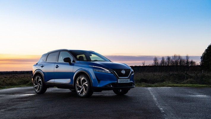 Nissan Qashqai 2022. Desktop wallpaper