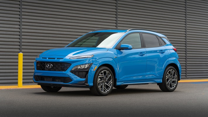 Hyundai Kona N Line USA Version 2021. Desktop wallpaper