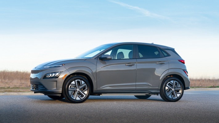 Hyundai Kona Electric USA Version 2021. Desktop wallpaper