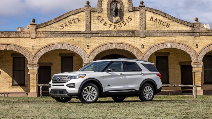 Ford Explorer King Ranch Edition 2021. Desktop wallpaper