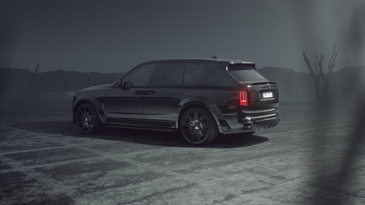 Rolls-Royce Cullinan Black Badge Spofec 2022. Desktop wallpaper