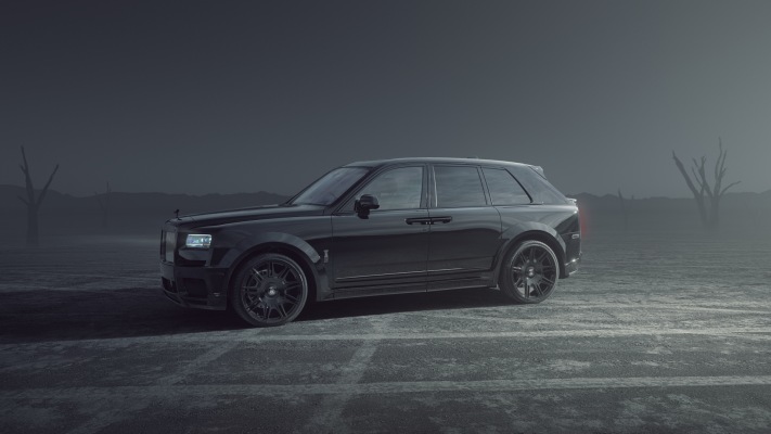 Rolls-Royce Cullinan Black Badge Spofec 2022. Desktop wallpaper